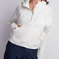 Ivory Quarter Zip